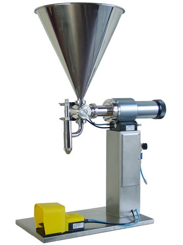 Dosing machines with table top stand